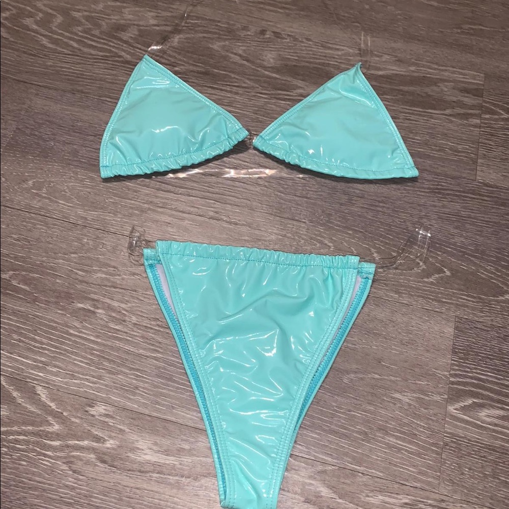 Latex bikini